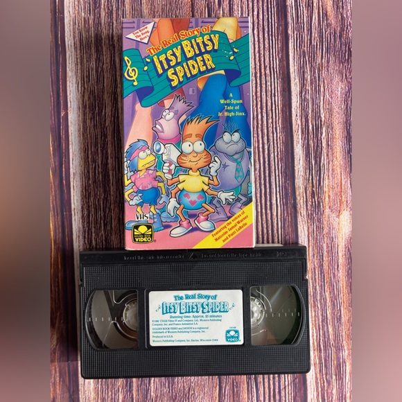 The Real Story of Itsy Bitsy Spider (VHS 1990) Patti LaBelle, High-Jinx - Picture 7 of 8